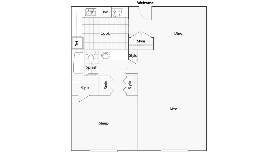 Floor plan Alpine