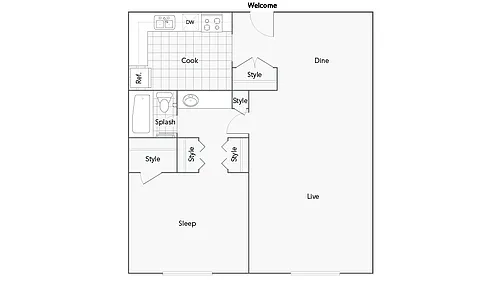 Floor plan Alpine
