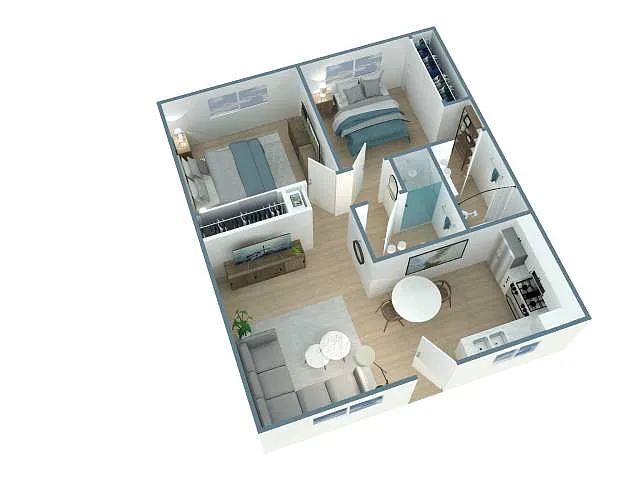 Floor plan Hacienda