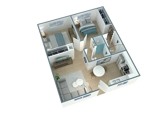 Floor plan Hacienda