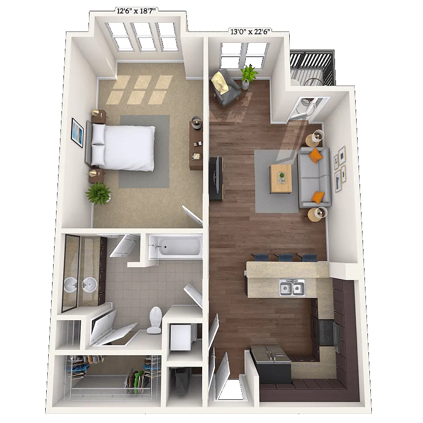 Floor plan Munich