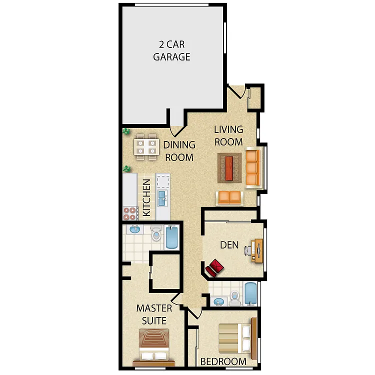 Floor plan Plan C - Villa