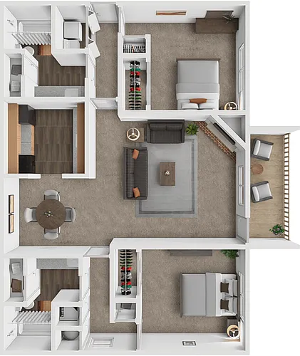Floor plan The Woodward