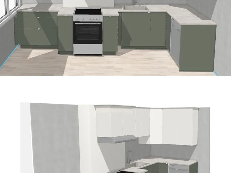 Renovated kitchen