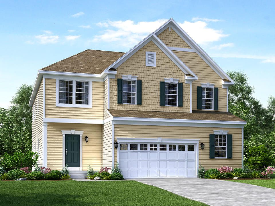 Elevation E Siding Facade with Opt Garage Door
