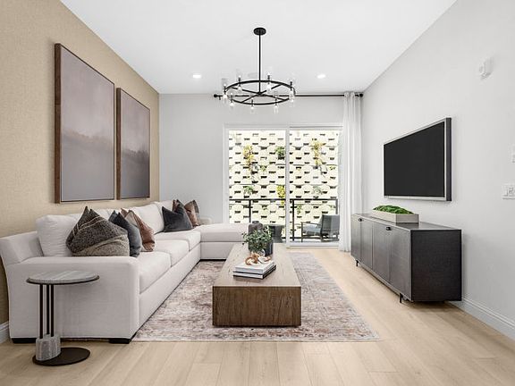 Inviting gathering room