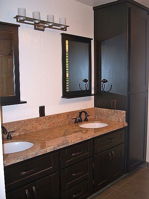 Master bath - double sinks