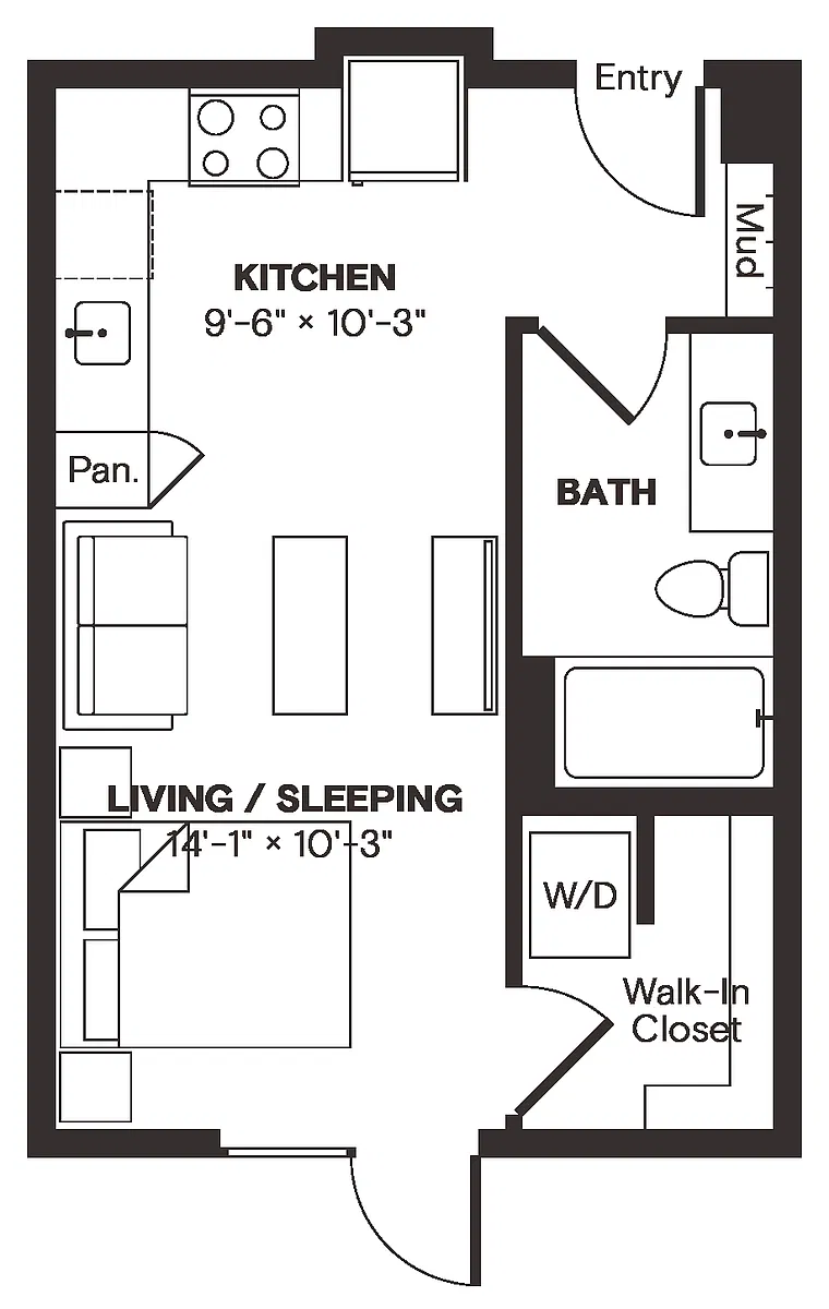 Floor plan E2