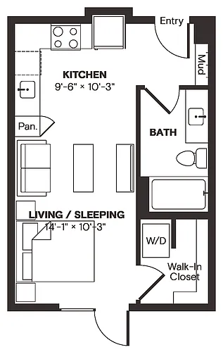 Floor plan E2