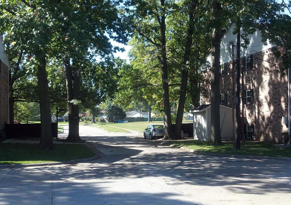 Facing Kingsway Dr.