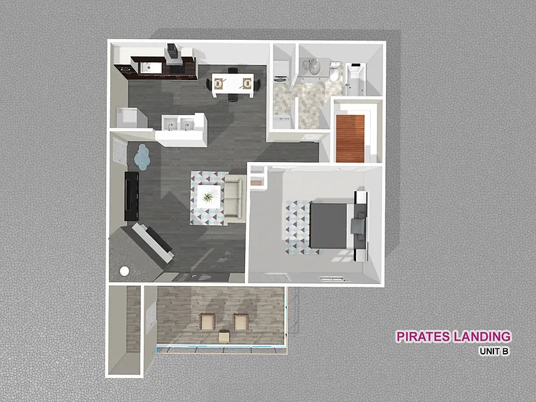 1 Bed/1 Bath