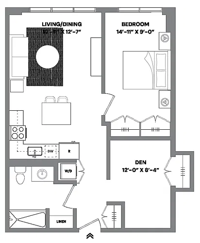 Floor plan 1A-2F