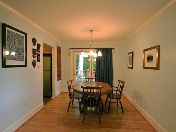 Dining doors to back deck