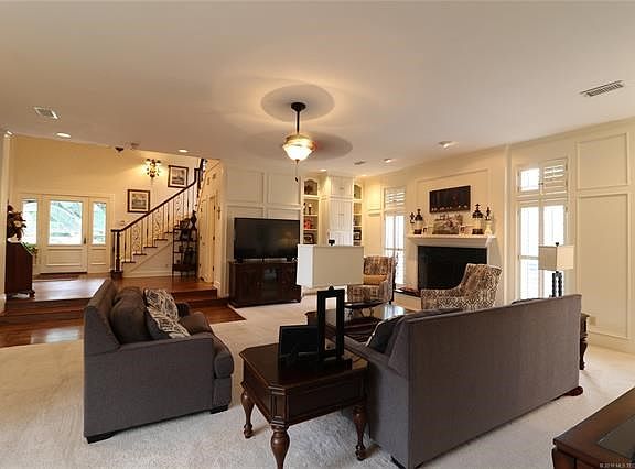 Formal Living Room from Entry to Master Bedroom