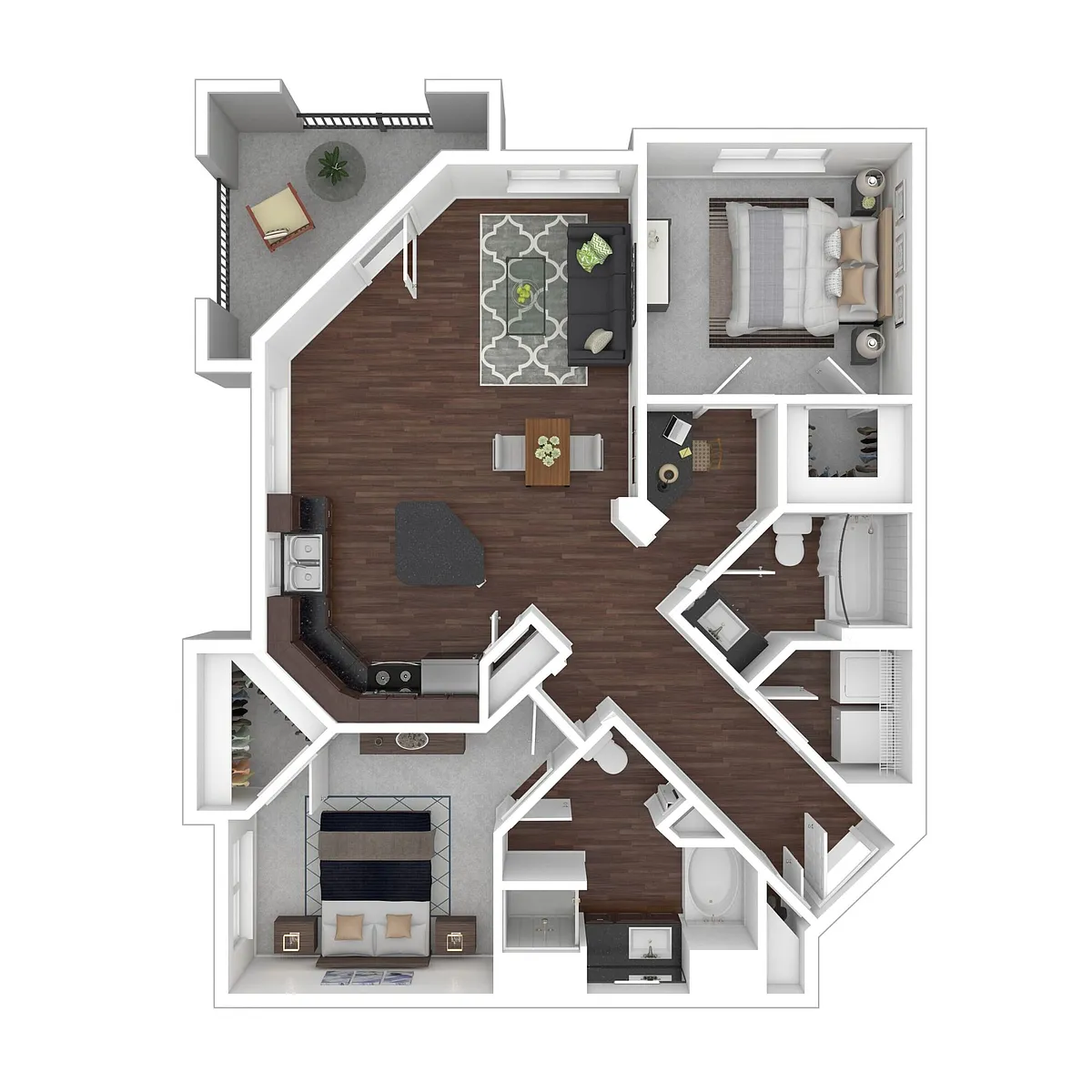 Floor plan B1