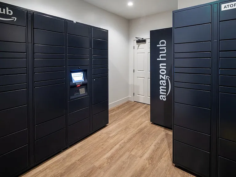 Amazon package lockers