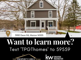 3980 Dean Rd, Marion, NY 14505