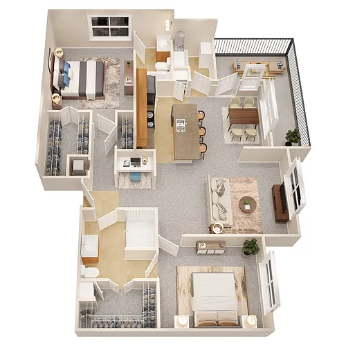 Floor plan Hilcrest