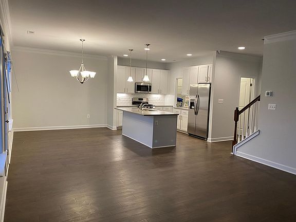 Open concept, Living , Breakfast and Kitchen with Hardwood floors