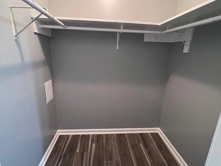 Master walk-in closet