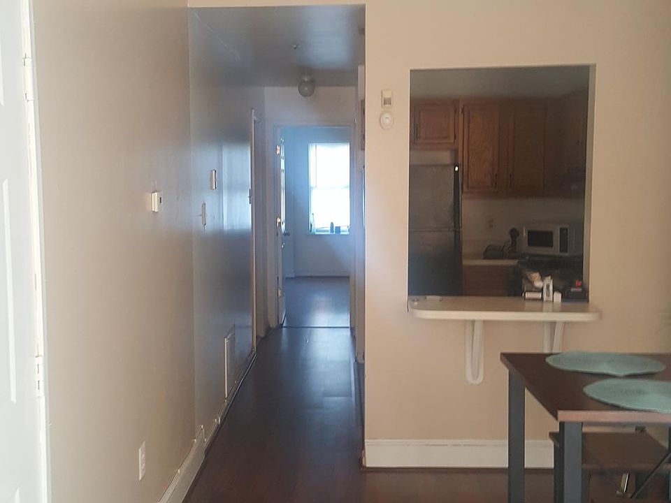 Hallway view from Living Room/Dining Room