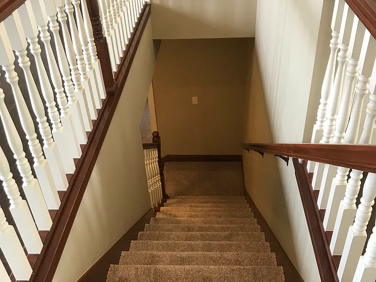 New carpet throughout house leading to the lower level (2 bedrooms and family room on lower level)