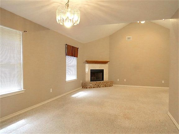 Looking from the dining room to the living room.