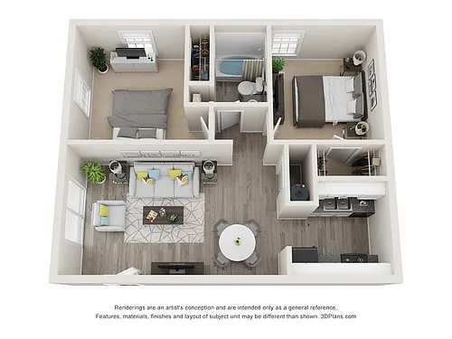 Floor plan Willow