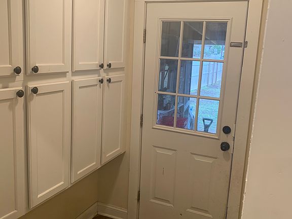 Pantry and back yard 