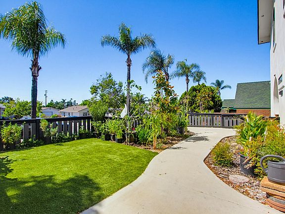 Shared, front yard/patio space