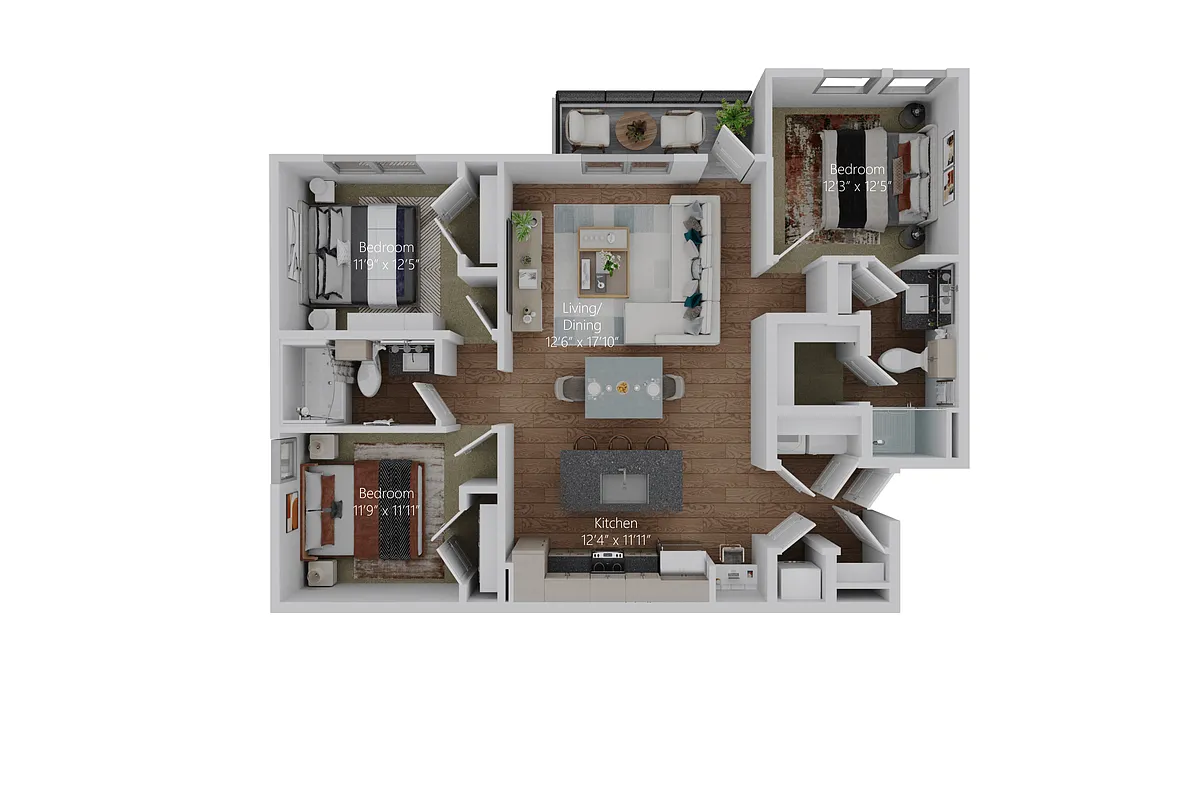 Floor plan The Grandiose (Classic C2)