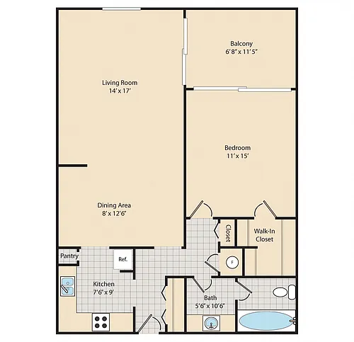 Floor plan A