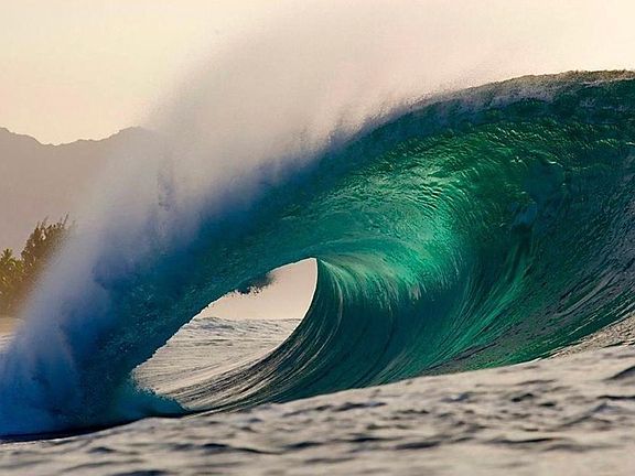 World renown surfing on the 7 mile miracle