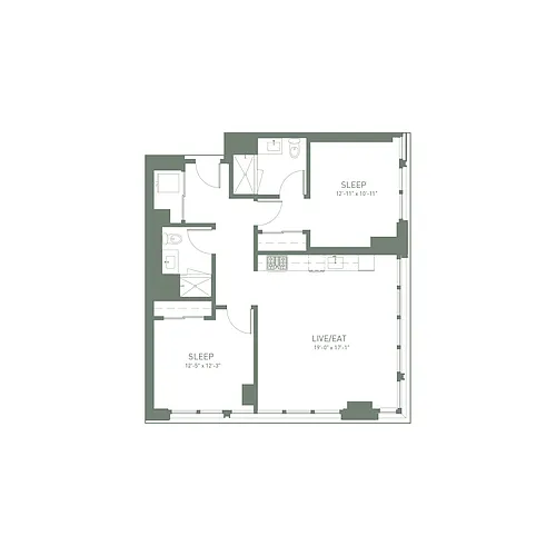 Floor plan C2