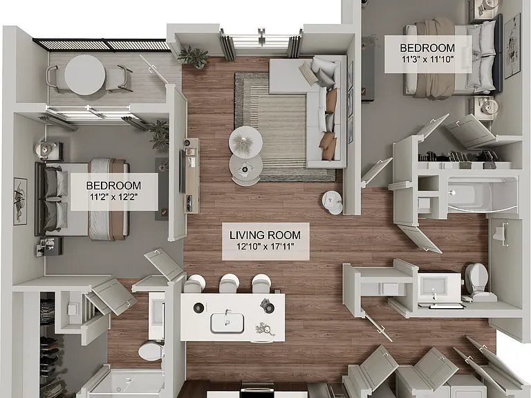 Wrenley Luxury Apartment Homes — Photo 41