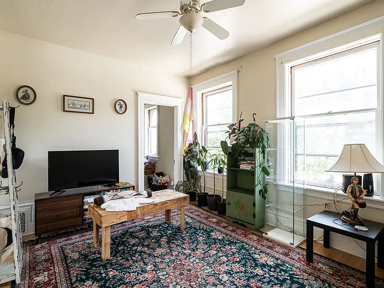 living room looking toward master bedroom