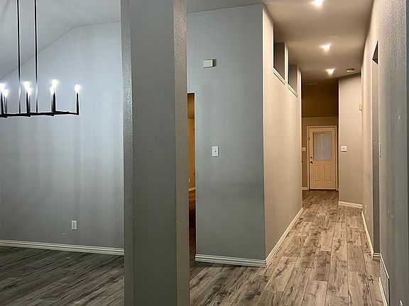 Entry hall facing back door