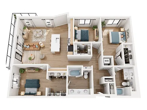 Floor plan Halo 2