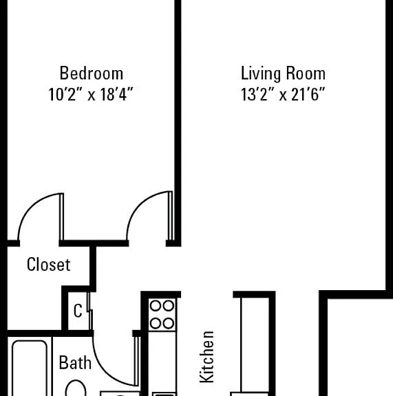 Park Towers Apartments — Photo 18