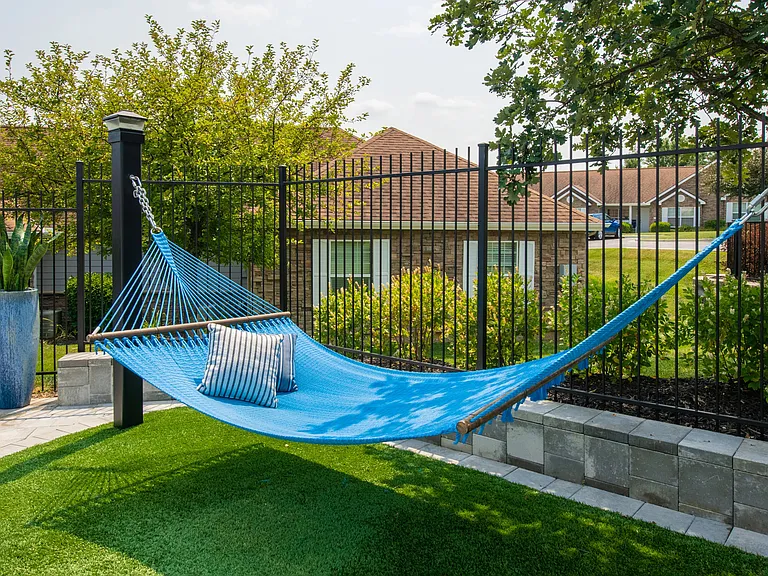 Unwind in our poolside hammocks for soothing experiences by the pool any time of day.