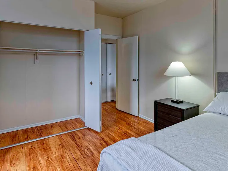 Plenty of storage space to utilize in your walk-in closet