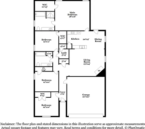 4 bed, 2.0 bath, 1708 sqft, $2,015 — Photo 2