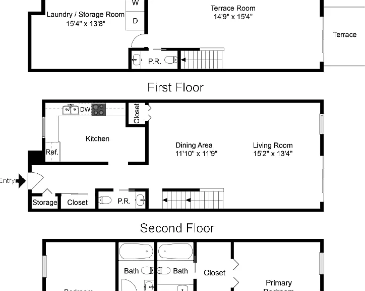 Two Bedroom Townhome Two Bedroom Townhome