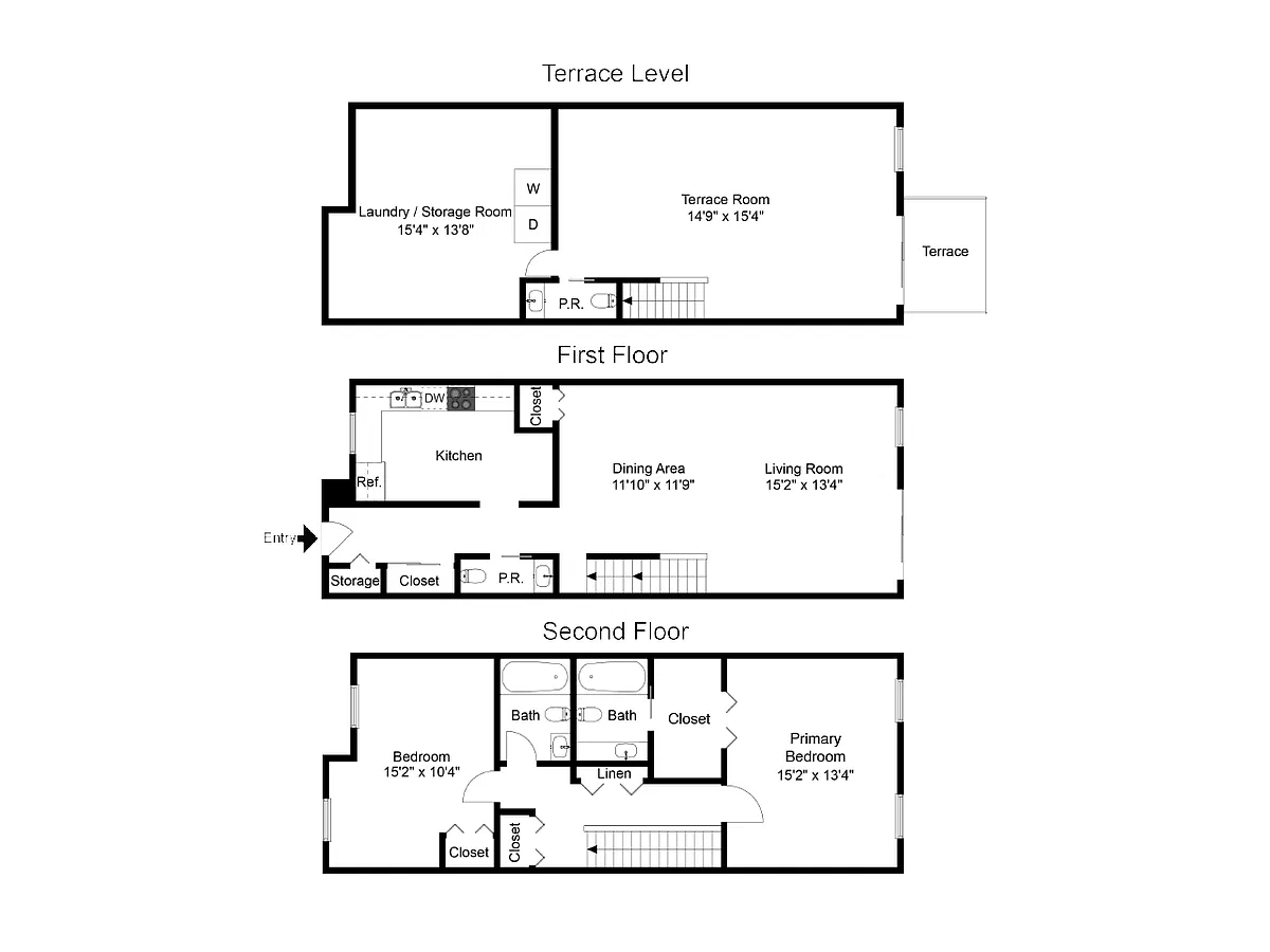 Floor plan TownHouse