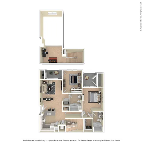 Floor plan Barletta Upper