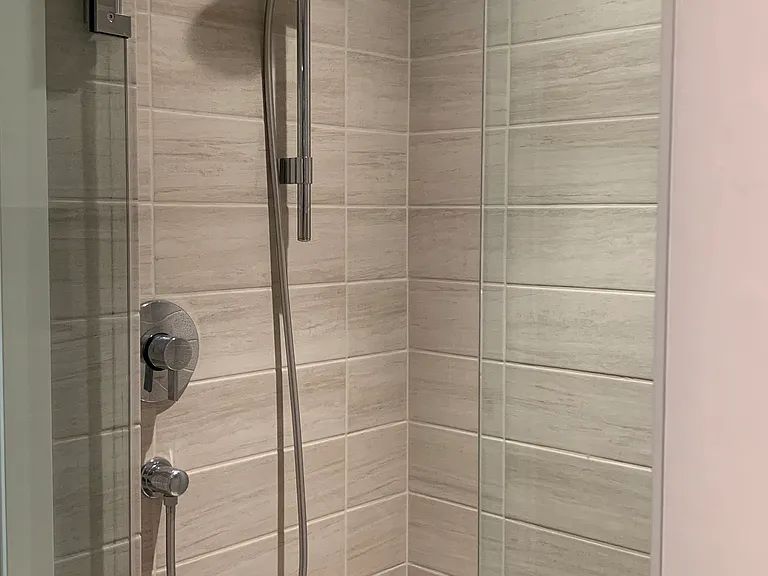 High end shower.