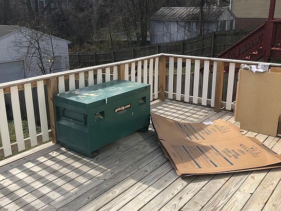 Large deck