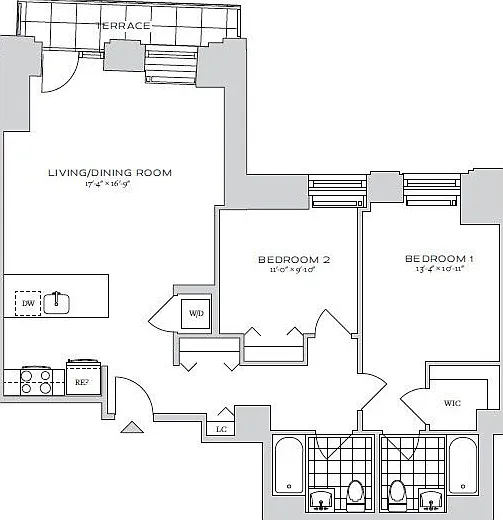 70 Pine St #2107 — Photo 2