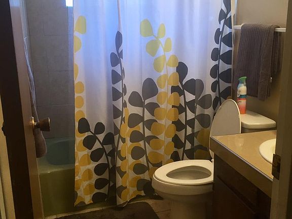 Hall way restroom