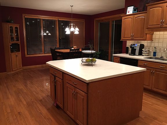 oversized island w/ storage